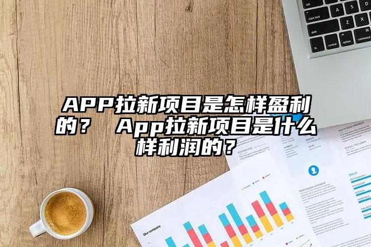 APP拉新项目是怎样盈利的？ App拉新项目是什么样利润的？