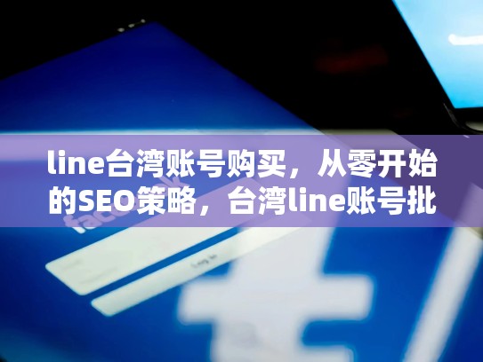 line台湾账号购买，从零开始的SEO策略，台湾line账号批发